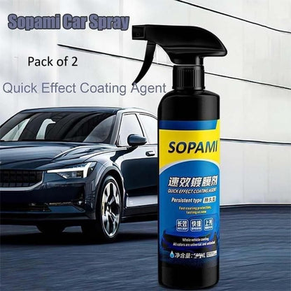 Quick-Effect Ceramic Car Coating Spray and Protectant