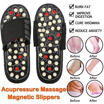 Adjustable Foot Massager Sandals for Blood Circulation
