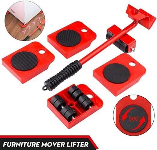 5-Piece Heavy Duty Furniture Mover and Lifter Tool Kit