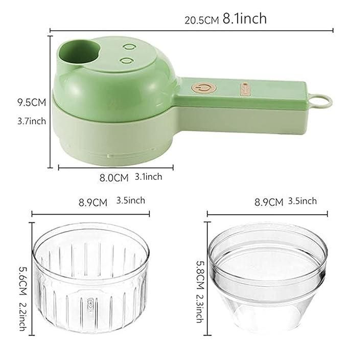 SmartPrep™ 4-in-1 Electric Mini Food Processor