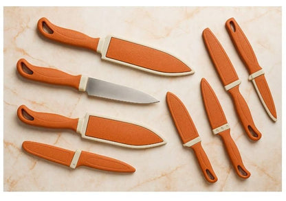 Premium Paring & Utility Knife Set with Sheaths (6-Piece)