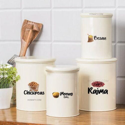 Premium Pantry & Spice Jar Label Set (Stickers)