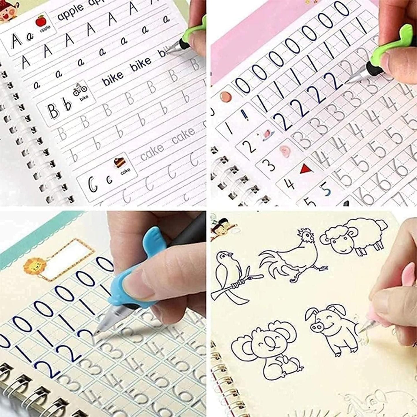 Magic Tracing Copybooks with Vanishing Ink for Early Education