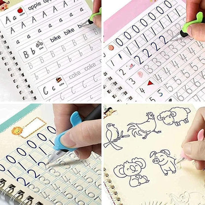Magic Tracing Copybooks with Vanishing Ink for Early Education