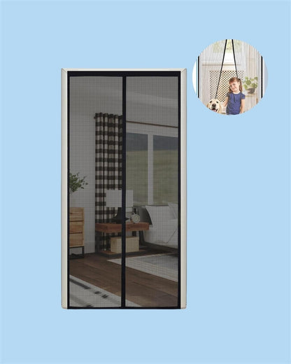 Heavy Duty Magnetic Closure Fly Screen Door Curtain
