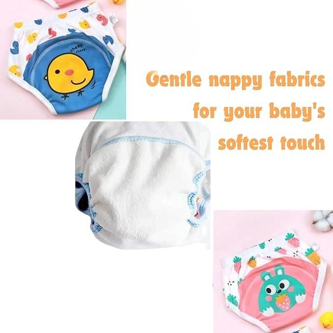Reusable Pocket Cloth Diapers with Adjustable Snaps (2-Pack)