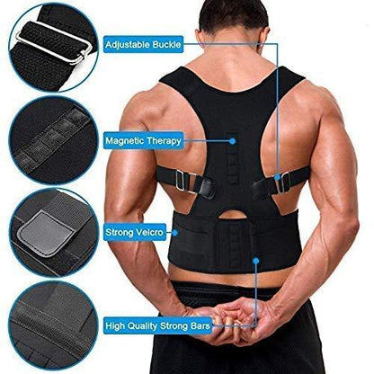 Ergonomic Posture Correction Vest with Strong Support Bars